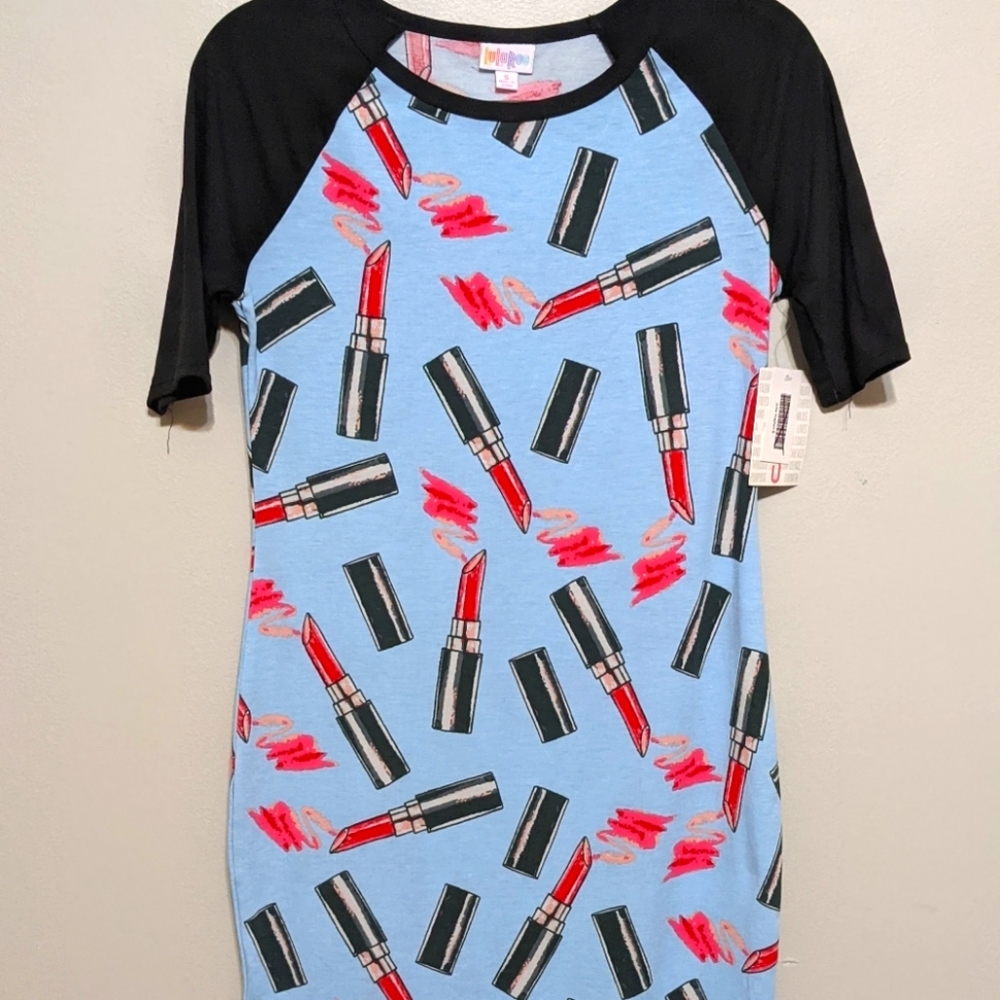 LuLaRoe Julia Dress Lipstick